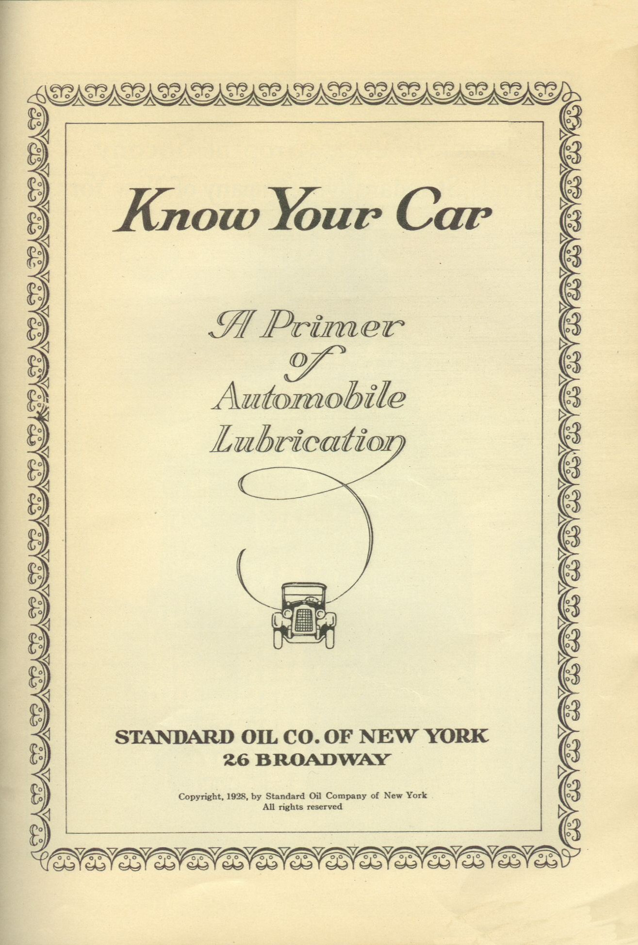 1928 Know Your Car Handbook Page 17